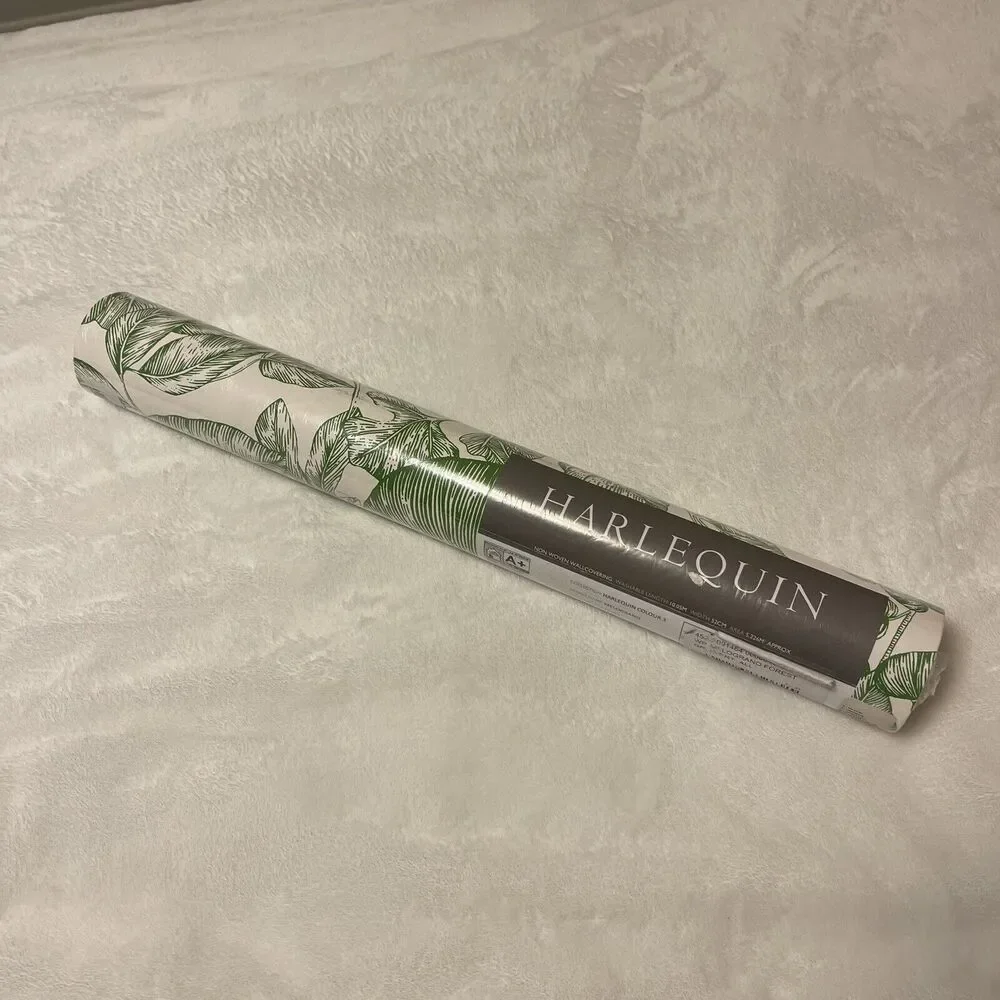 Harlequin Non Woven Wallcovering‎ Wallpaper Melograno 10 M x 52 CM Green Fruits